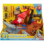 Ficha técnica e caractérísticas do produto Imaginext Navio Pirata Tubarao Dhh61 Mattel