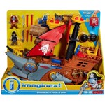 Ficha técnica e caractérísticas do produto Imaginext Navio Pirata Tubarão - Mattel DHH61
