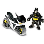 Ficha técnica e caractérísticas do produto Imaginext Super Friends - Batman Preto - Mattel