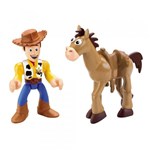 Ficha técnica e caractérísticas do produto Imaginext Toy Story 3 - Figuras Básicas Woody e Bala no Alvo - Fisher Price