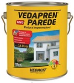 Ficha técnica e caractérísticas do produto Impermeabilizante Vedacit Vedapren 3,6L Branco