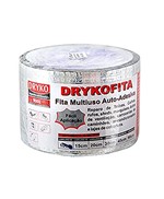 Ficha técnica e caractérísticas do produto Impermeabilzante Fita 0,10 X 10 M Dryko Alumínio Rolo