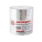 Ficha técnica e caractérísticas do produto Impermeabilzante Fita 0,15 X 10 M Dryko Alumínio Rolo