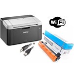 Impressora Brother LASER Mono HL-1212W, Wireless com Toner Extra