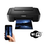 Ficha técnica e caractérísticas do produto Impressora Multifuncional Canon Mg3010 Scaner Copiadora Wifi