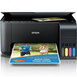 Impressora Multifuncional Epson Tanque de Tinta Colorida Wi-Fi EcoTank Bivolt - L3150