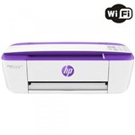 Ficha técnica e caractérísticas do produto Impressora Multifuncional HP Deskjet Ink Advantage 3787 Jato de Tinta Wireless Branco e Roxo Bivolt