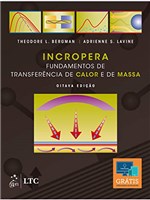 Ficha técnica e caractérísticas do produto Incropera: Fundamentos de Transferência de Calor e de Massa