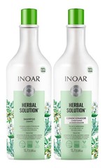 Ficha técnica e caractérísticas do produto Inoar Herbal Solution Kit Shampoo + Condicionador 1000ml
