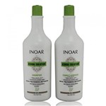 Ficha técnica e caractérísticas do produto Inoar Kit Shampoo + Condicionador Herbal Solution 1 L