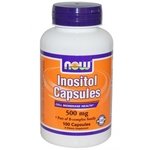 Ficha técnica e caractérísticas do produto Inositol 500MG - 100 Cápsulas - Now Foods