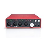 Ficha técnica e caractérísticas do produto Interface de Áudio Scarlett 18i8 Vermelha Focusrite