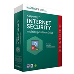 Ficha técnica e caractérísticas do produto Internet Security Multidispositivos 2016 1 Dispositivo Kaspersky