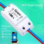 Ficha técnica e caractérísticas do produto Interruptor Para Automação Residencial Sonoff Wifi Wireless Para Celulares Ios E Android