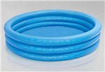 Ficha técnica e caractérísticas do produto Intex Piscina Infantil Azul Cristal 330 Litros 58426