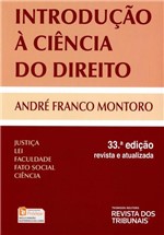 Ficha técnica e caractérísticas do produto Introdução à Ciência do Direito - 33ª Ed. - 2016 - Rt