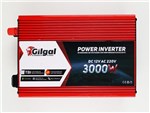 Ficha técnica e caractérísticas do produto Inversor 3000w 12v 220v Onda Senoidal para Frigobar - Gilgal
