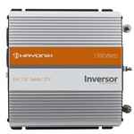 Ficha técnica e caractérísticas do produto Inversor 1500W 12VDC/127V USB Modificada Prata 50088 - HAYONIK