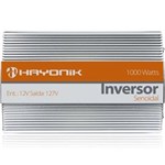 Ficha técnica e caractérísticas do produto Inversor de Onda Senoidal 12Vdc/ Usb 1000W Hayonik - 127v