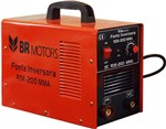 Ficha técnica e caractérísticas do produto Inversora de Solda RDE 200 MMA - BR Motors - BR Motors