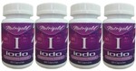 Ficha técnica e caractérísticas do produto Iodo 4x 60 Comprimidos Inorgânico Oral Iodeto Lugol Tireoide - Nutrigold