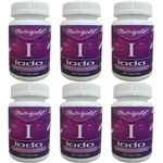 Ficha técnica e caractérísticas do produto Iodo 6 X 60 Comprimidos Inorgânico Oral Iodeto Lugol Tireoide - Nutrigold