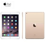 Ficha técnica e caractérísticas do produto IPad Air 2 Apple com Tela Retina de 9,7", Wi-Fi, Touch ID, Bluetooth, Câmera ISight 8MP e IOS 8 - Dourado - IPad Air 2 WI-FI 128GB Dourado