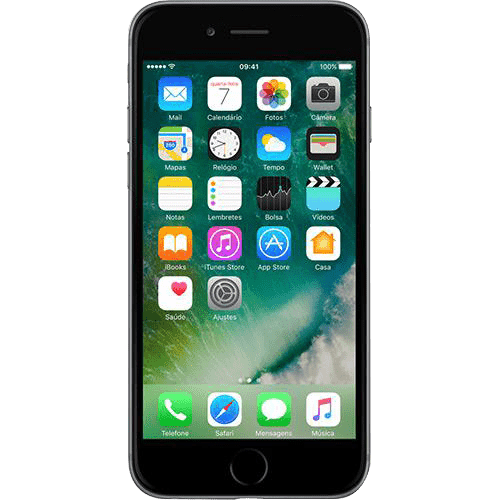 IPhone 6 16GB Cinza Espacial Tela 4.7" IOS 8 4G Câmera 8MP - Apple