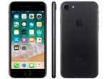 IPhone 7 Apple 128GB Preto Matte 4G Tela 4.7” - Retina Câm.12MP +Selfie 7MP IOS 11 Proc. Chip A10