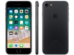 IPhone 7 Apple 32GB Preto Matte 4G Tela 4.7”Retina - Câm. 12MP + Selfie 7MP IOS 11 Proc. Chip A10