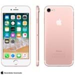 Ficha técnica e caractérísticas do produto IPhone 7 Ouro Rosa com Tela de 4,7, 4G, 128 GB e Câmera de 12 MP - MN952BR/A