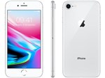 IPhone 8 Apple 256GB Prata 4G Tela 4,7” Retina - Câmera 12MP + Selfie 7MP IOS 11 Proc. Chip A11