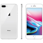 IPhone 8 Plus 64gb Silver Tela 5.5” IOS 12 4G Câmera 12 MP - Apple