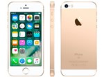 IPhone SE Apple 128GB Dourado 4G Tela 4” - Retina Câm. 12MP IOS 10 Proc. Chip A9 Touch ID