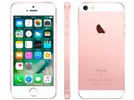 IPhone SE Apple 16GB Ouro Rosa 4G Tela 4” Retina - Câm. 12MP IOS 9 Proc. Chip A9 Touch ID