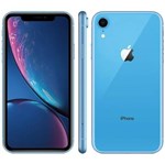 Ficha técnica e caractérísticas do produto IPhone XR 128GB Azul 4G Tela 6,1” Retina - Câmera 12MP + Selfie 7MP -Apple IOS 12 A12 Bionic Chip