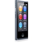 Ficha técnica e caractérísticas do produto IPod Apple Nano 16GB Azul Ardósia