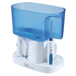 Ficha técnica e caractérísticas do produto Irrigador Oral Waterpik WP70B 220V Branco e Azul com 6 Ajustes de Pressão