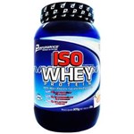 Ficha técnica e caractérísticas do produto Iso Whey Protein - Performance Nutrition - Chocolate - 909 G