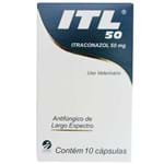Ficha técnica e caractérísticas do produto ITL 50 10 Comp Cepav Antifúngico Oral Cães e Gatos