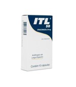 Ficha técnica e caractérísticas do produto Itl 50 Itraconazol 50mg 10 Comprimidos - Cepav