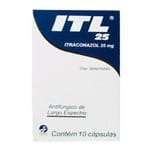 Ficha técnica e caractérísticas do produto ITL 25mg - Caixa com 10 Compr.