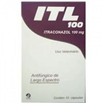 Ficha técnica e caractérísticas do produto ITL Antifungico 100MG - 10/comprimidos - Cepav