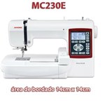 Ficha técnica e caractérísticas do produto Janome Mc 230E - Máquina de Bordar 14 X 14 Cm.