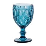 Ficha técnica e caractérísticas do produto Jogo 6 Taças de Vidro para Água Diamond Azul 290Ml