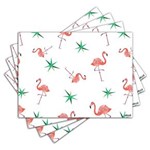 Ficha técnica e caractérísticas do produto Jogo Americano - Flamingos com 4 Peças - 1027Jo