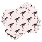 Ficha técnica e caractérísticas do produto Jogo Americano - Flamingos com 4 Peças - 1029Jo
