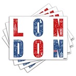 Ficha técnica e caractérísticas do produto Jogo Americano - London com 4 Peças - X672Jo