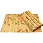 Jogo Americano Bambu com 4 Peças - Jolie - PALHA