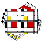 Ficha técnica e caractérísticas do produto Jogo Americano - Squares com 4 Peças - 189jo